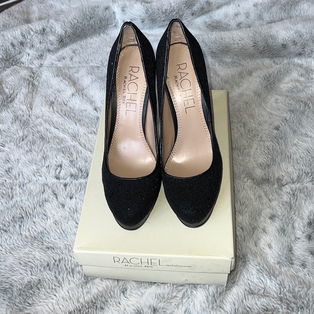 Sparkle studded heels